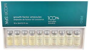 MOOR SPA PROFESSIONAL GROWTH FACTOR AMPOULES 10 X 3 ML - Purple Beauty Supplies