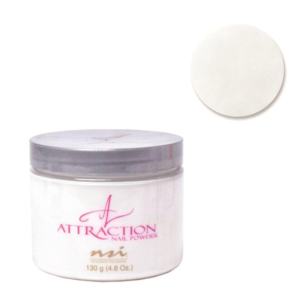 NSI ATTRACTION RADIANT WHITE 4.58 OZ/130 GM - Purple Beauty Supplies