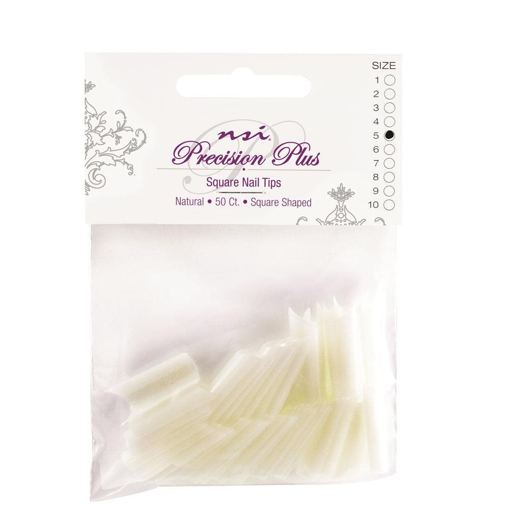 NSI PRECISION PLUS NATURAL TIP 50 CT REFILL #1 - Purple Beauty Supplies