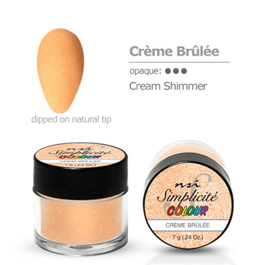 NSI SIMPLICITE COLOUR CREM BRULEE 7 GM - Purple Beauty Supplies