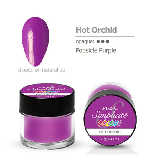 NSI SIMPLICITE COLOUR HOT ORCHID 7 GM - Purple Beauty Supplies