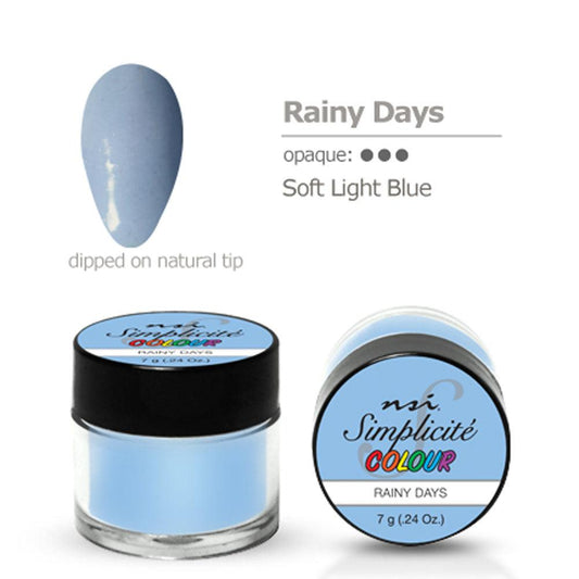 NSI SIMPLICITE COLOUR RAINY DAYS 7 GM - Purple Beauty Supplies