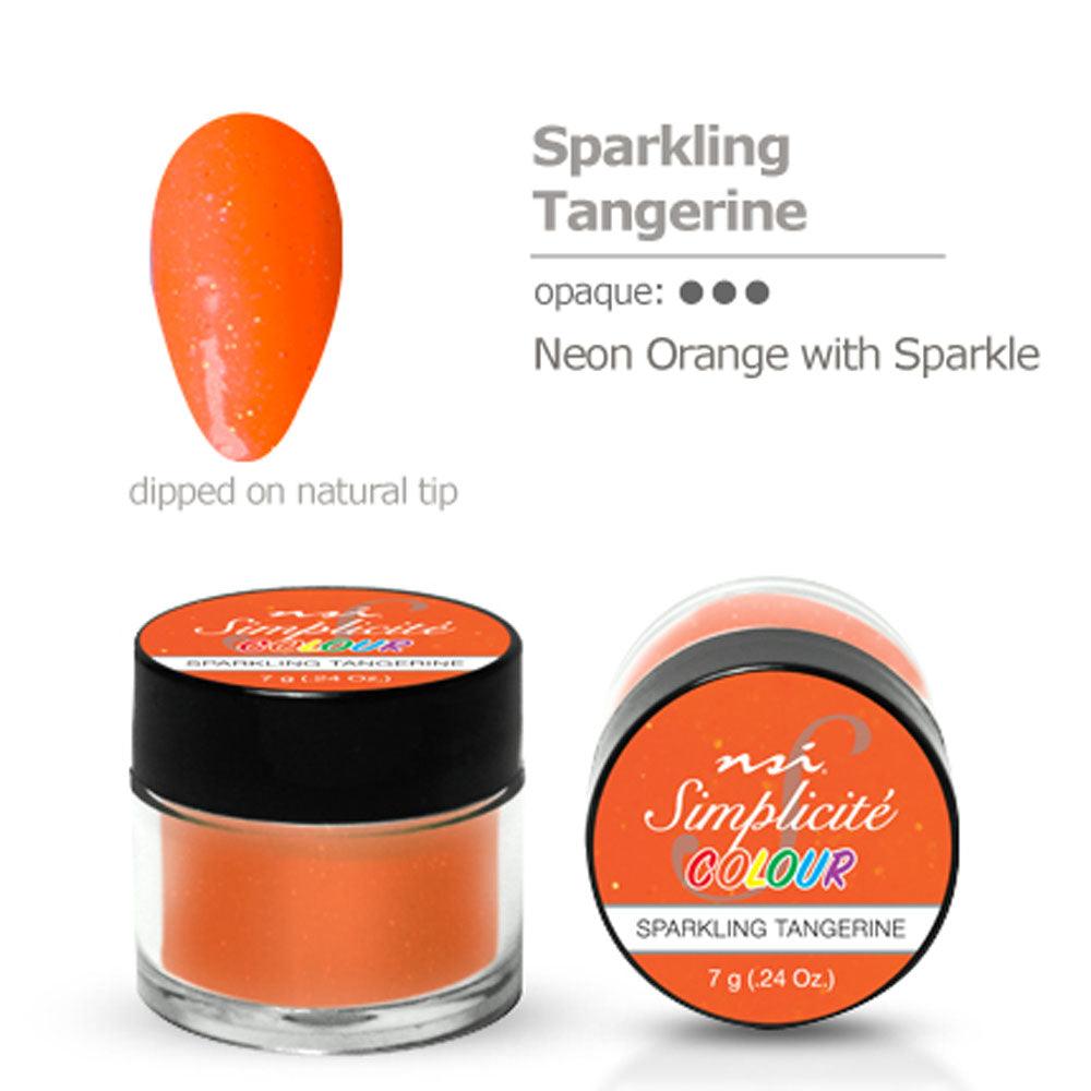 NSI SIMPLICITE COLOUR SPARKLING TANGERINE 7 GM - Purple Beauty Supplies