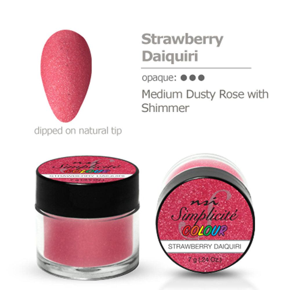 NSI SIMPLICITE COLOUR STRAWBERRY DAQUIRI 7 GM - Purple Beauty Supplies