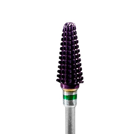 NSI TUNGSTEN TORNADO BARREL BIT - COARSE - Purple Beauty Supplies