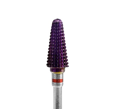 NSI TUNGSTEN TORNADO BARREL BIT - FINE - Purple Beauty Supplies