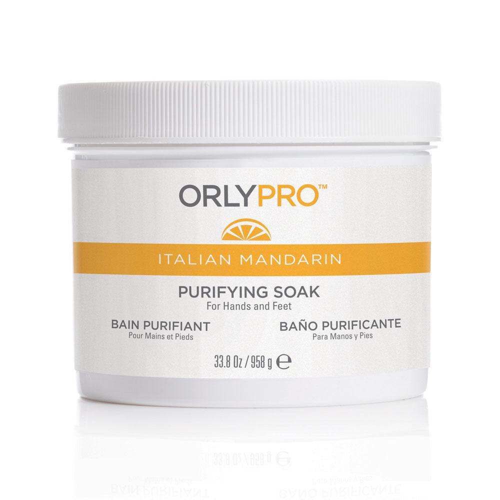 ORLY PRO ITALIAN MANDARIN SOAK 33.8 OZ/958 GM - Purple Beauty Supplies