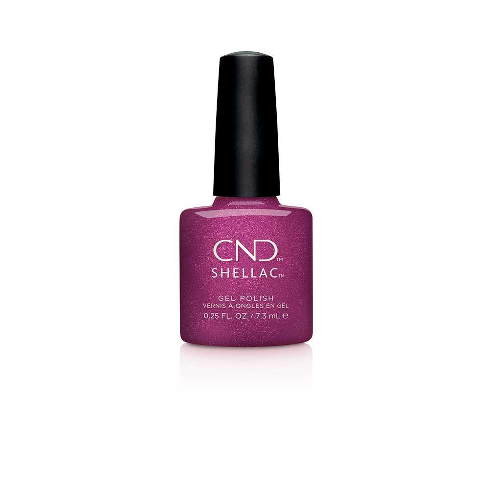 OVERSTOCKED! CND SHELLAC DRAMA QUEEN .25 OZ/7 ML - Purple Beauty Supplies