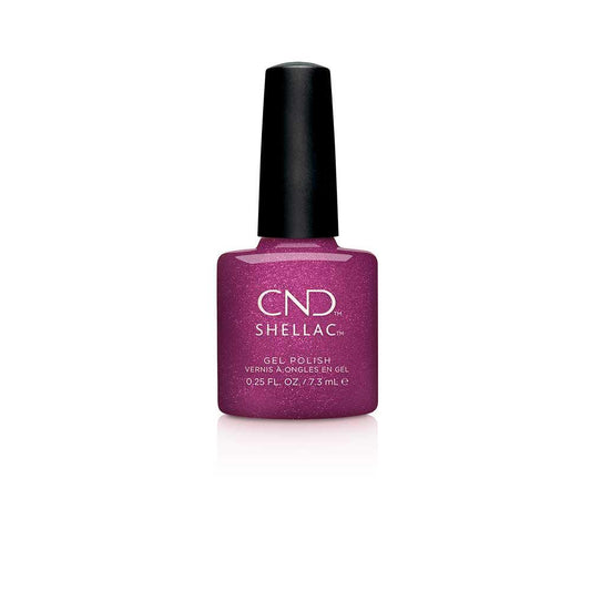 OVERSTOCKED! CND SHELLAC DRAMA QUEEN .25 OZ/7 ML - Purple Beauty Supplies