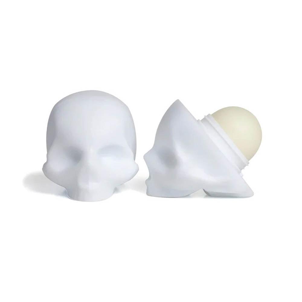 REBELS REFINERY WHITE SKULL LIP BALM - VANILLA - Purple Beauty Supplies