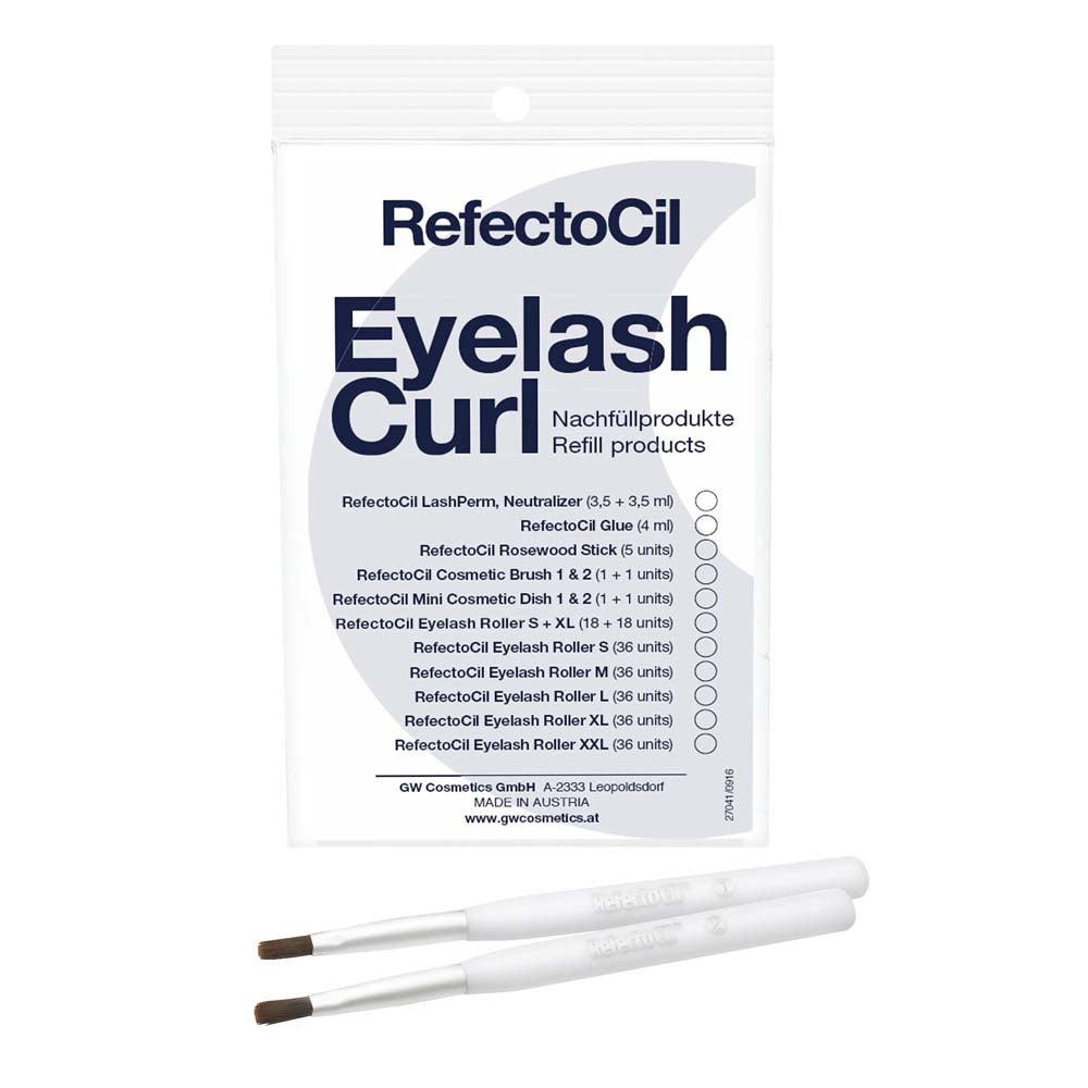 REFECTOCIL EYELASH PERM COSMETIC BRUSH REFILL 2 CT - Purple Beauty Supplies