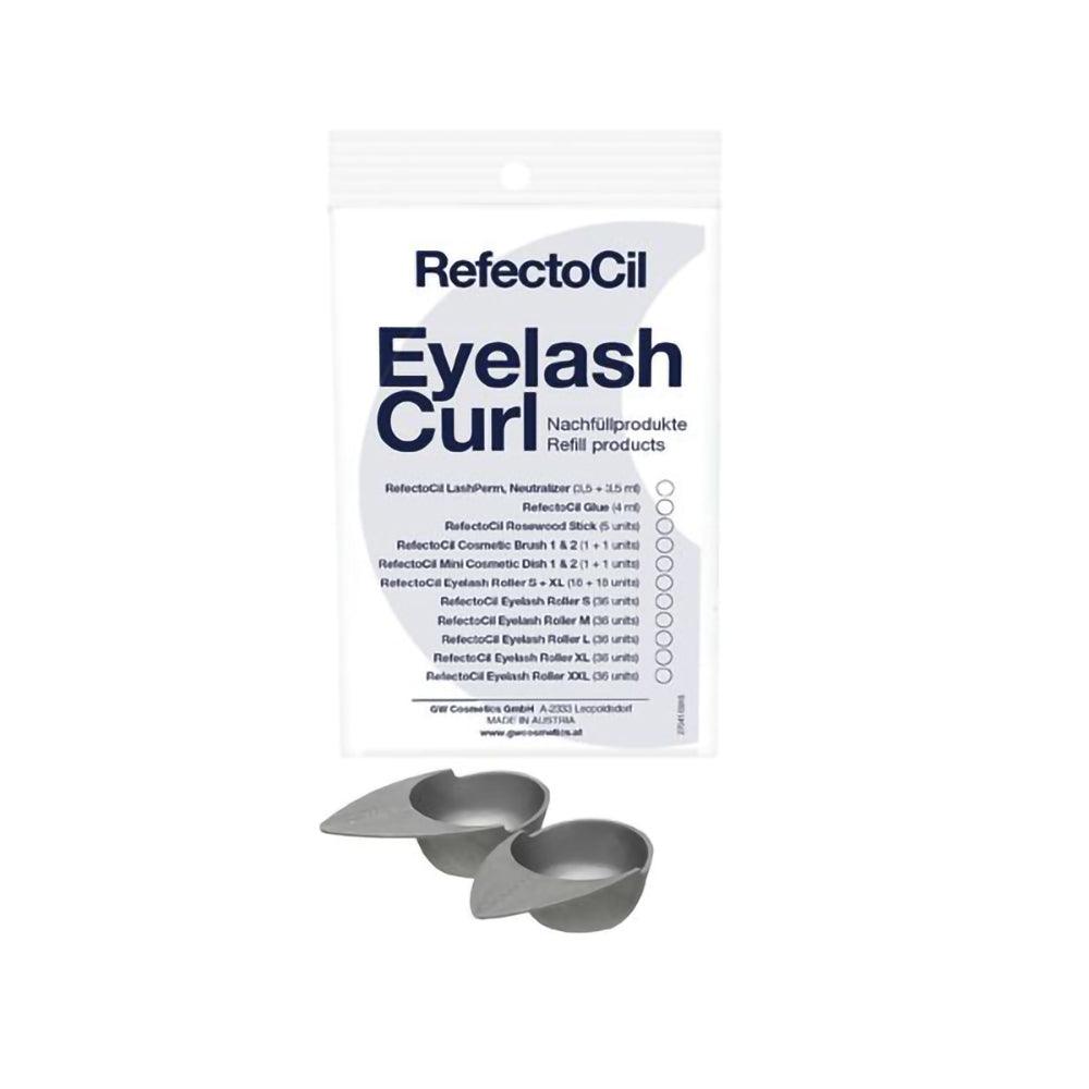 REFECTOCIL EYELASH PERM MINI COSMETIC DISH REFILL 2 CT - Purple Beauty Supplies
