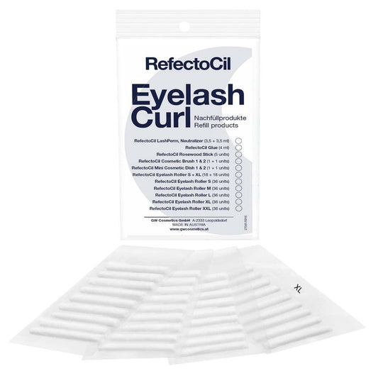 REFECTOCIL EYELASH REFILL PERM RODS XL 36 CT - Purple Beauty Supplies