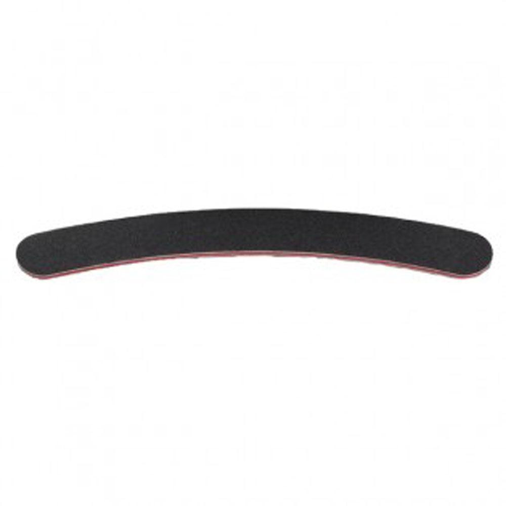 SILKLINE DISPOSABLE BLACK BOOMERANG FILE 100/180 - Purple Beauty Supplies