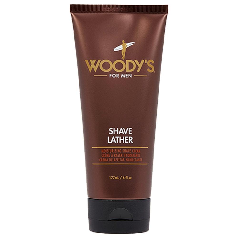 WOODY'S SHAVE LATHER 6 OZ/177 ML - Purple Beauty Supplies